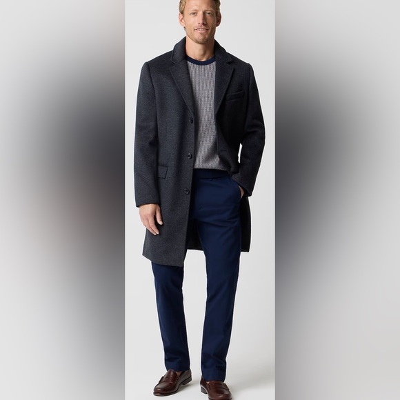 NWTs J. Crew Wool Blend Topcoat Size 40